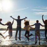 みんなでジャンプ