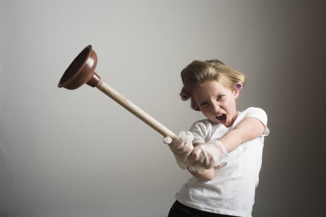 トイレ掃除のスッポン