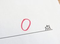 テスト0点