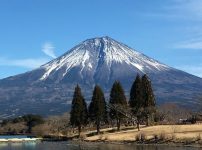 田貫湖より見た富士山