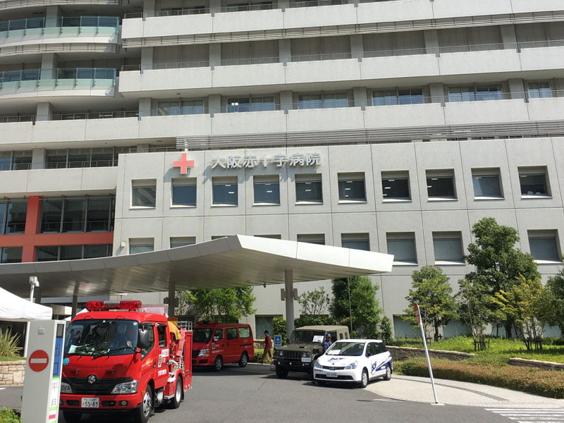 大阪赤十字病院、災育