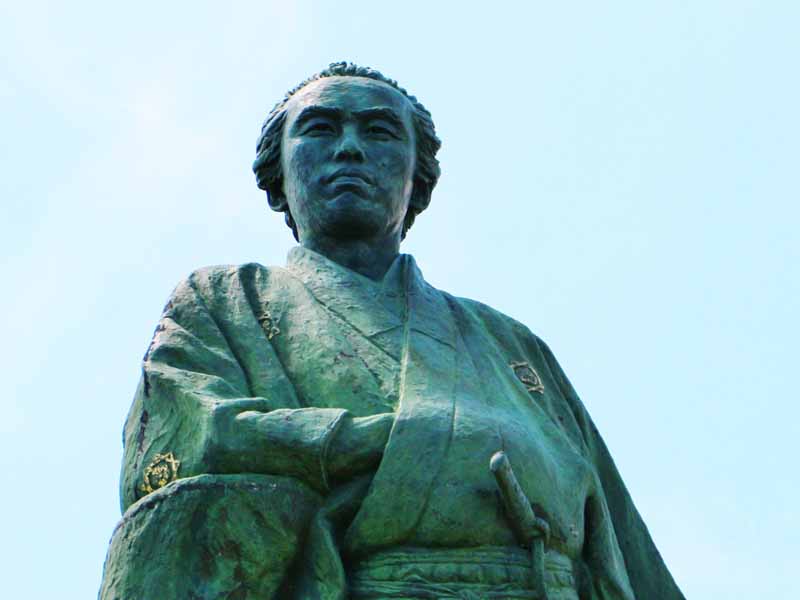 桂浜の坂本竜馬像