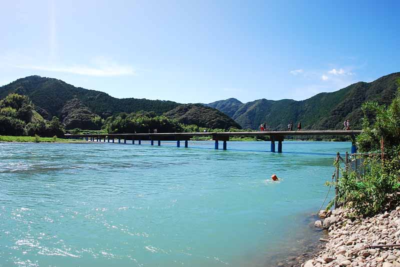 四万十川、佐田沈下橋