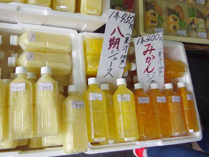 八朔ジュース、みかんジュース