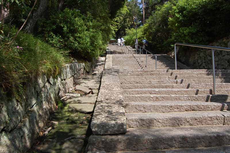 矢田寺石段