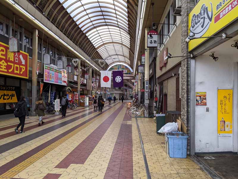 天理本通商店街