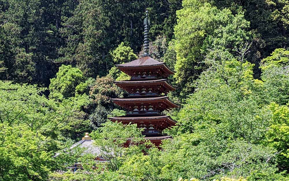 長谷寺五重塔