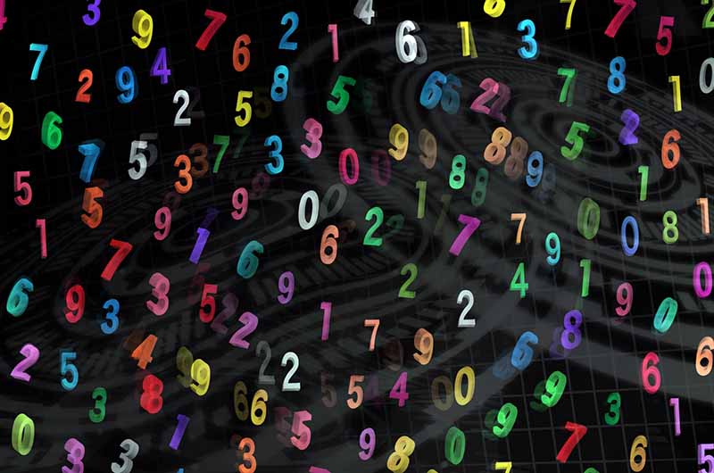 沢山の数字
