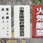 危険物、火気厳禁