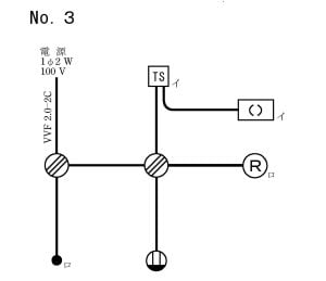 第二種電気工事士公表候補問題No.3